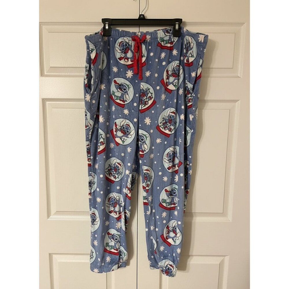 Disney‎ Stitch Fleece Pajama Pants – Size 3X